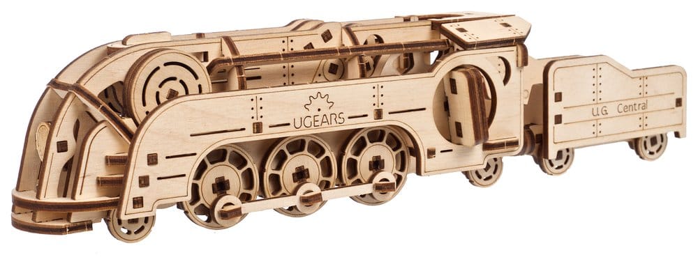 Ugears 3D Wooden Puzzle Mini Locomotive