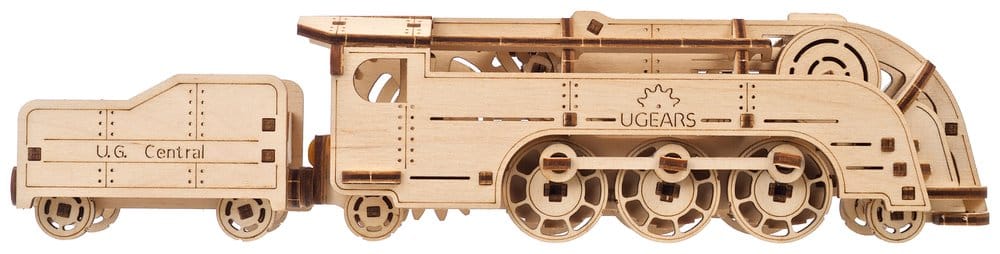 Ugears 3D Wooden Puzzle Mini Locomotive