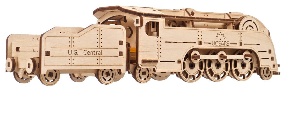 Ugears 3D Wooden Puzzle Mini Locomotive