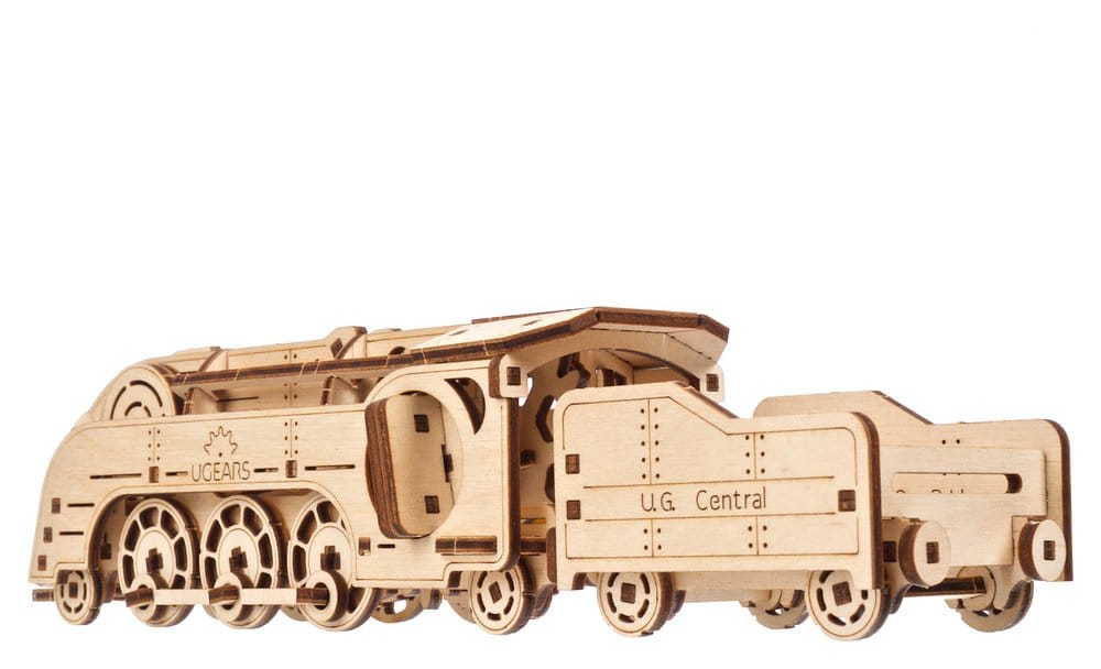 Ugears 3D Wooden Puzzle Mini Locomotive