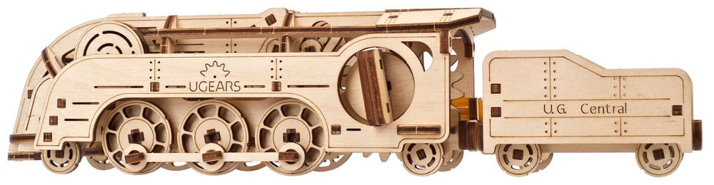 Ugears 3D Wooden Puzzle Mini Locomotive