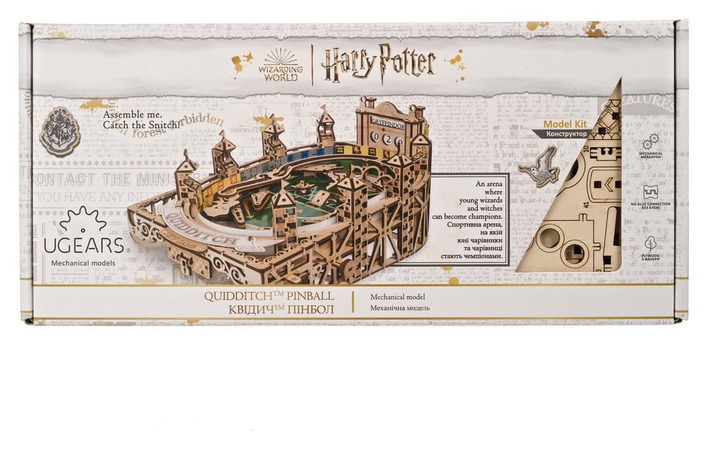 Harry Potter 3D Wooden Puzzle Quidditch Pinball