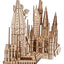 Harry Potter 3D Wooden Puzzle Hogwarts Castle