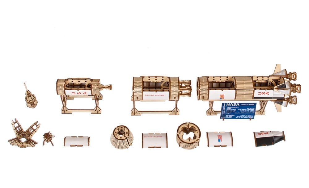 NASA 3D Wooden Puzzle Saturn V