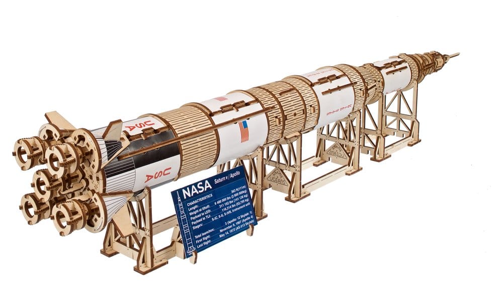 NASA 3D Wooden Puzzle Saturn V