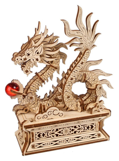 Ugears 3D Wooden Puzzle Wood Dragon