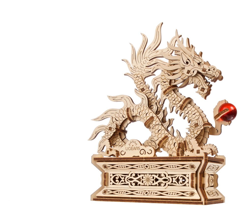 Ugears 3D Wooden Puzzle Wood Dragon