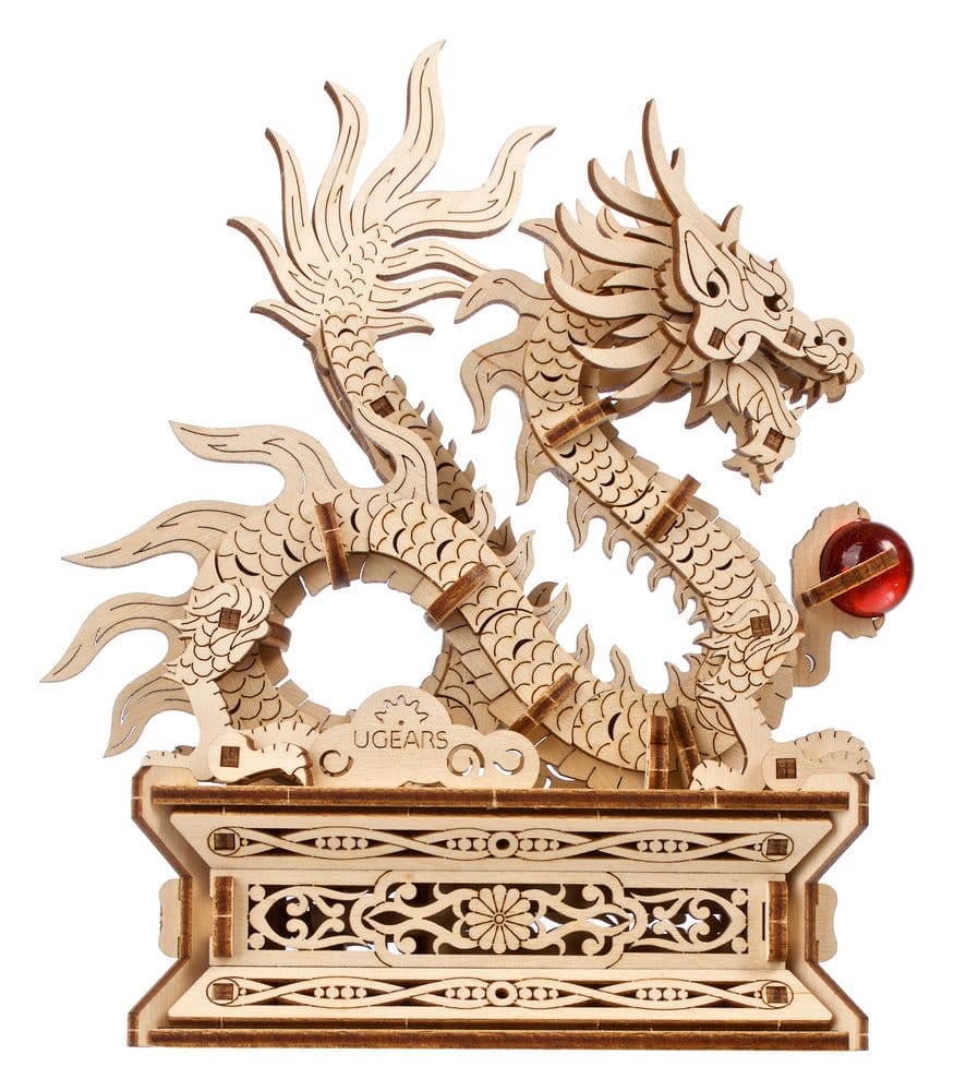 Ugears 3D Wooden Puzzle Wood Dragon