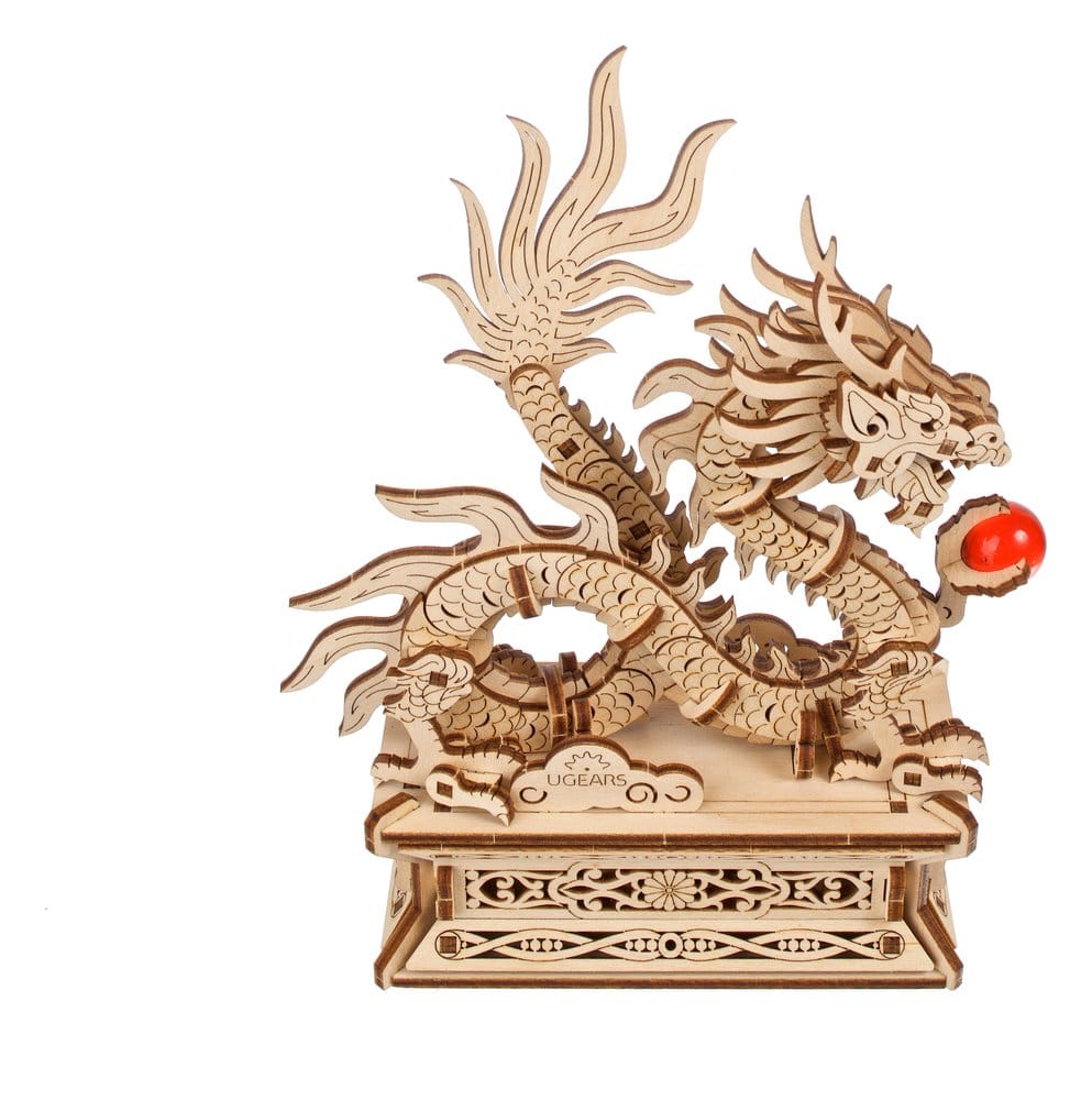 Ugears 3D Wooden Puzzle Wood Dragon