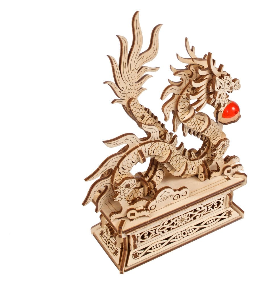 Ugears 3D Wooden Puzzle Wood Dragon