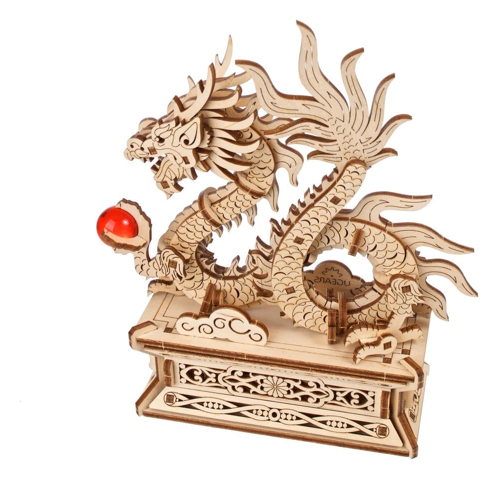 Ugears 3D Wooden Puzzle Wood Dragon