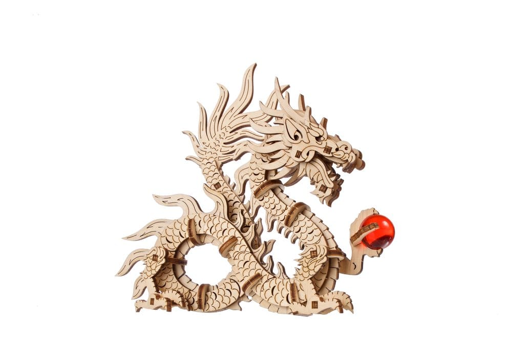 Ugears 3D Wooden Puzzle Wood Dragon