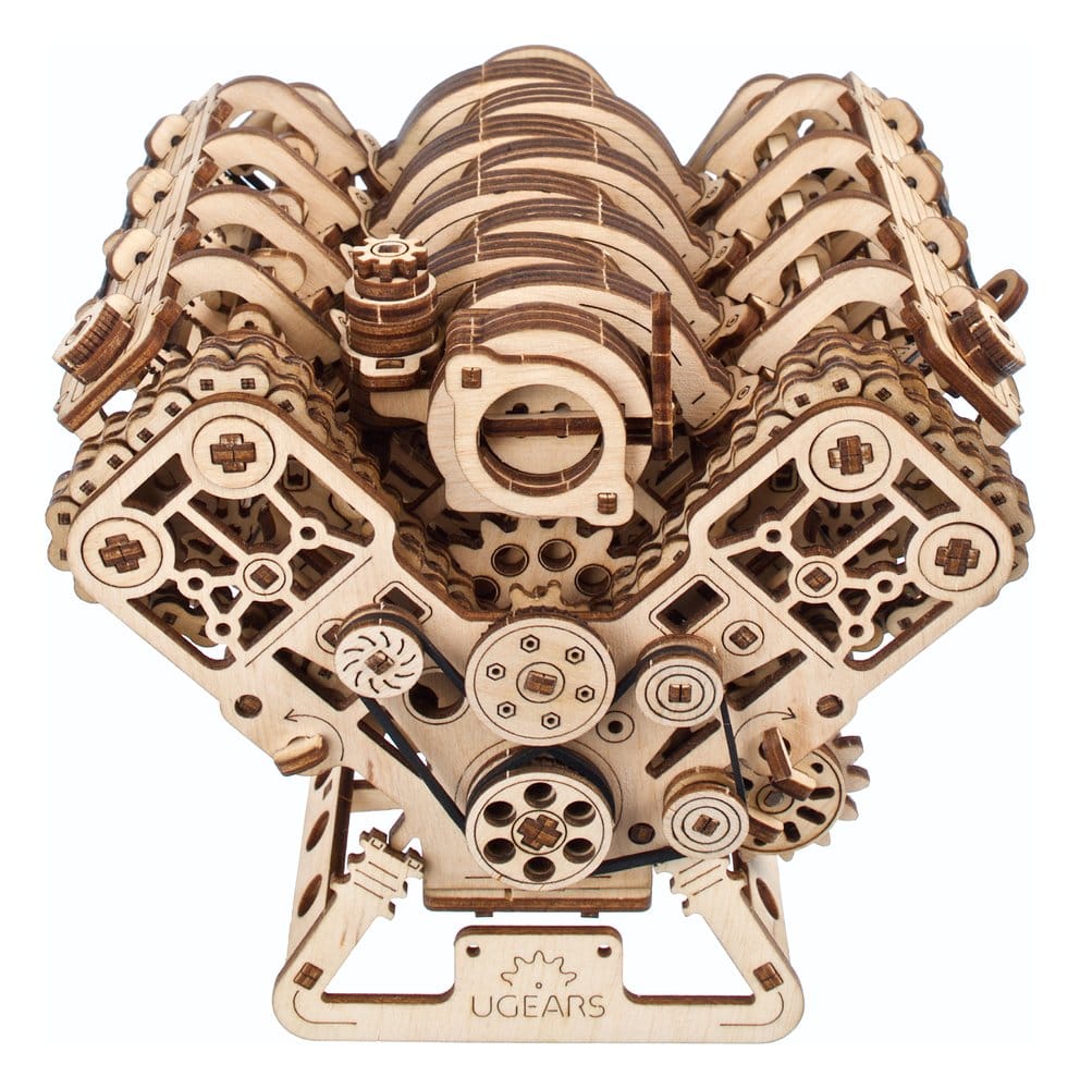 Ugears 3D Wooden Puzzle V8 Engine