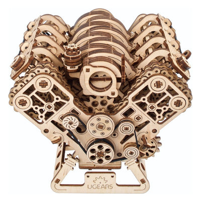 Ugears 3D Wooden Puzzle V8 Engine