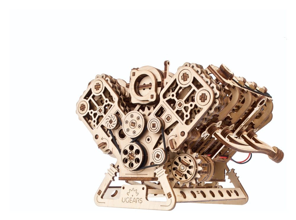 Ugears 3D Wooden Puzzle V8 Engine