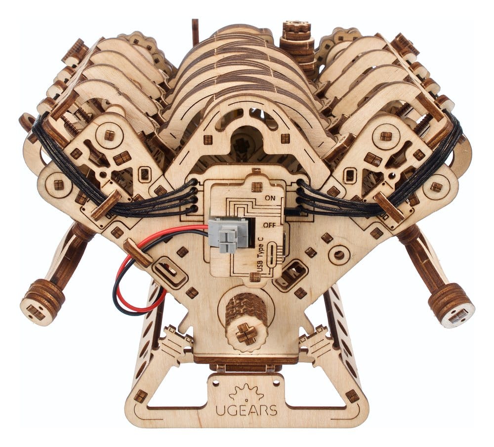 Ugears 3D Wooden Puzzle V8 Engine