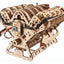 Ugears 3D Wooden Puzzle V8 Engine