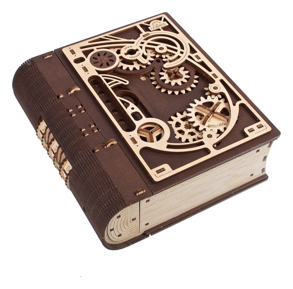 Ugears 3D Wooden Puzzle Book of Secrets