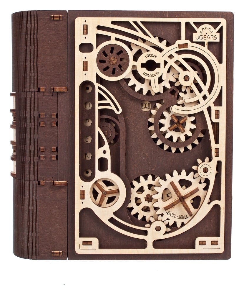 Ugears 3D Wooden Puzzle Book of Secrets