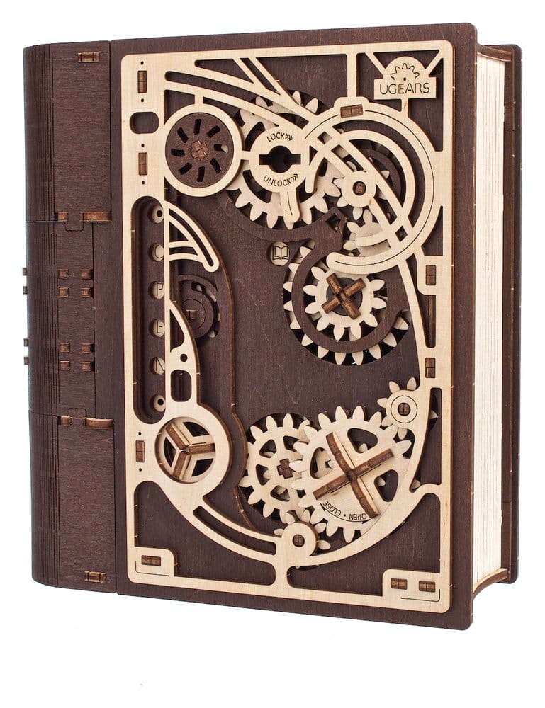 Ugears 3D Wooden Puzzle Book of Secrets
