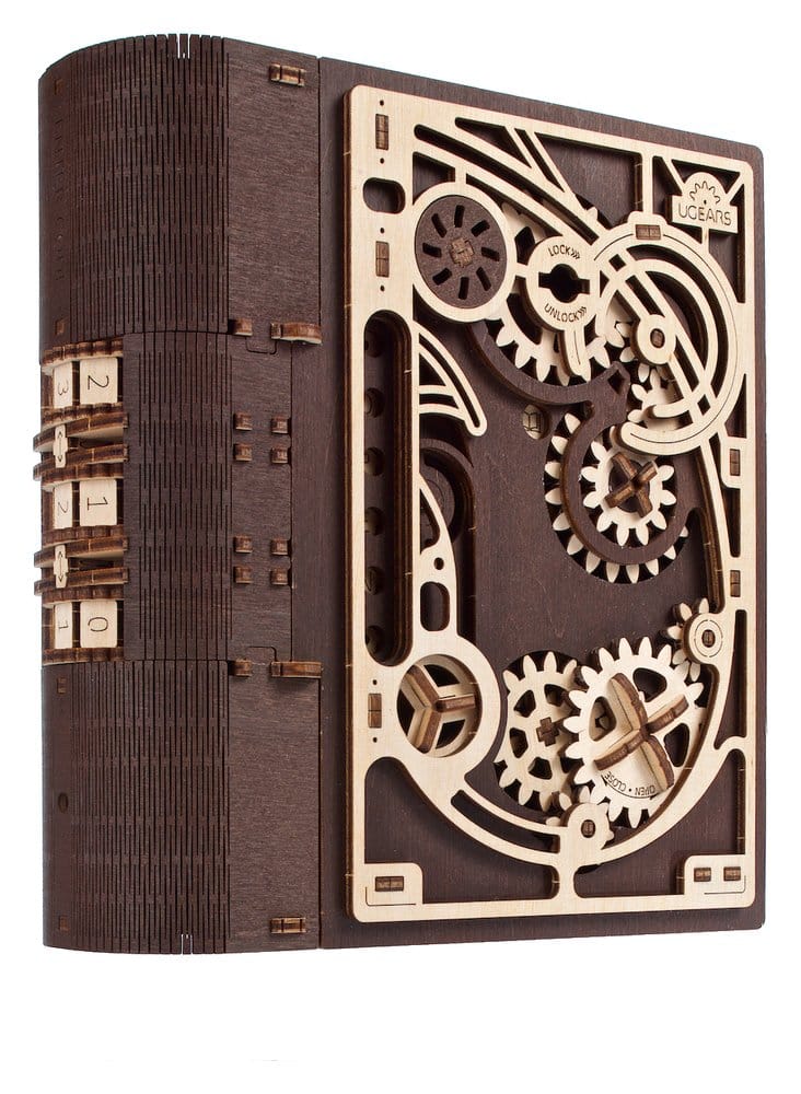 Ugears 3D Wooden Puzzle Book of Secrets