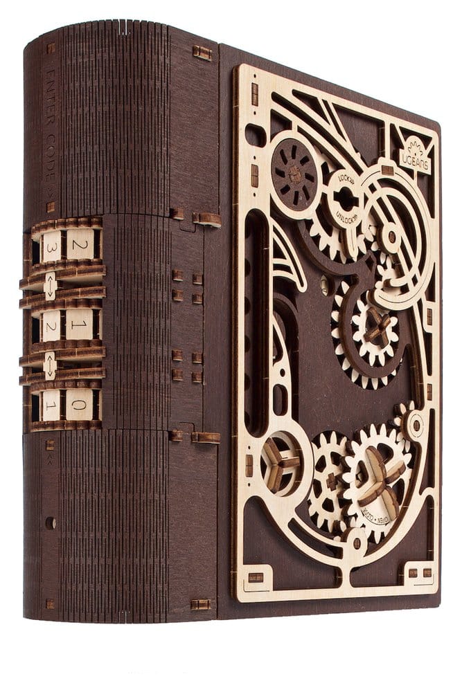 Ugears 3D Wooden Puzzle Book of Secrets