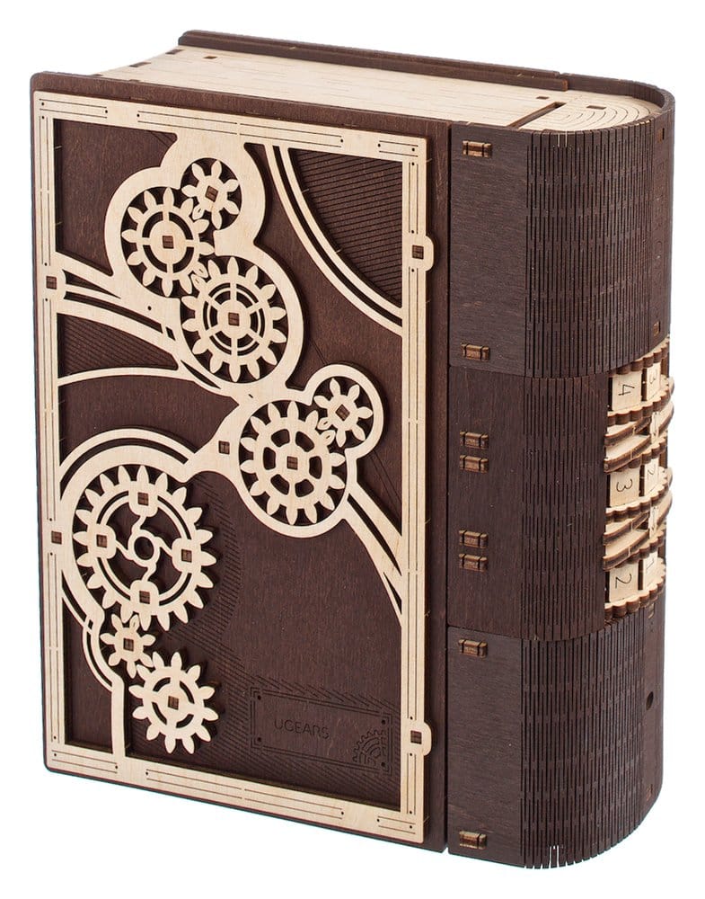 Ugears 3D Wooden Puzzle Book of Secrets