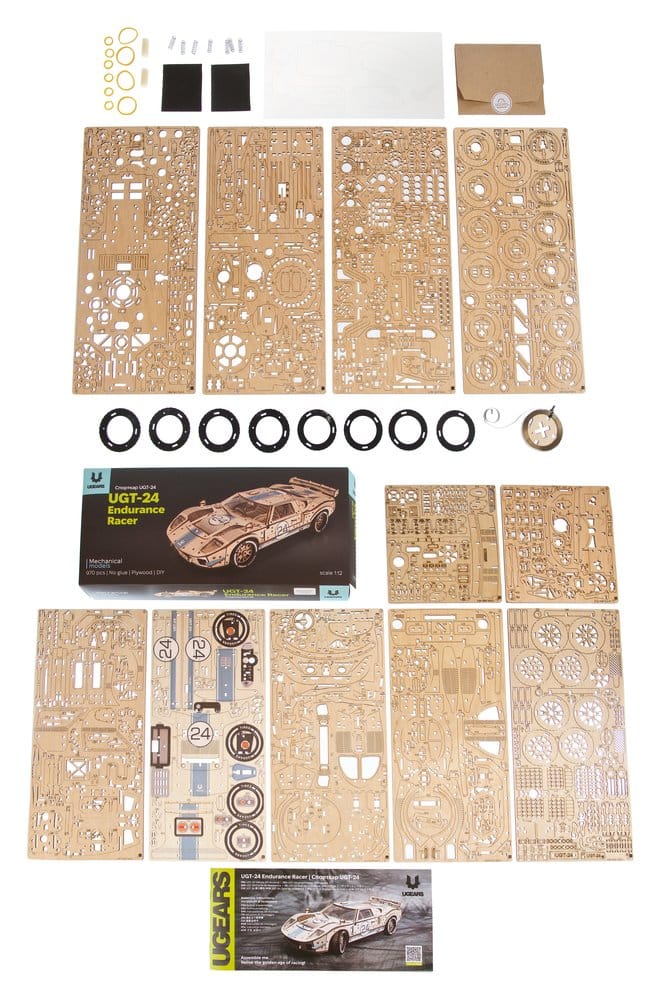 Ugears 3D Wooden Puzzle UGT-24 Endurance Racer