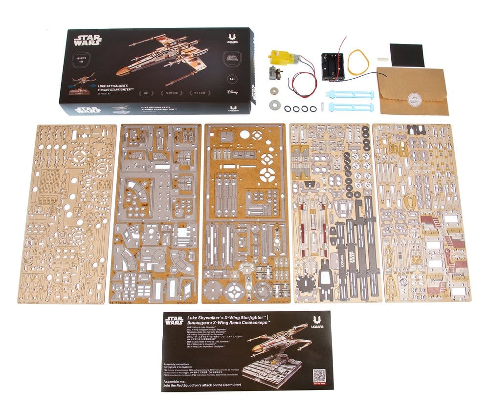 Star Wars 3D Wooden Puzzle Luke Skywalker's X-Wing Starfighter