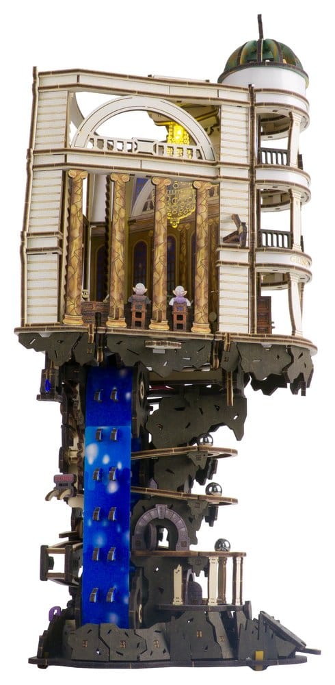 Harry Potter 3D Wooden Puzzle Gringotts Bank Marble Run