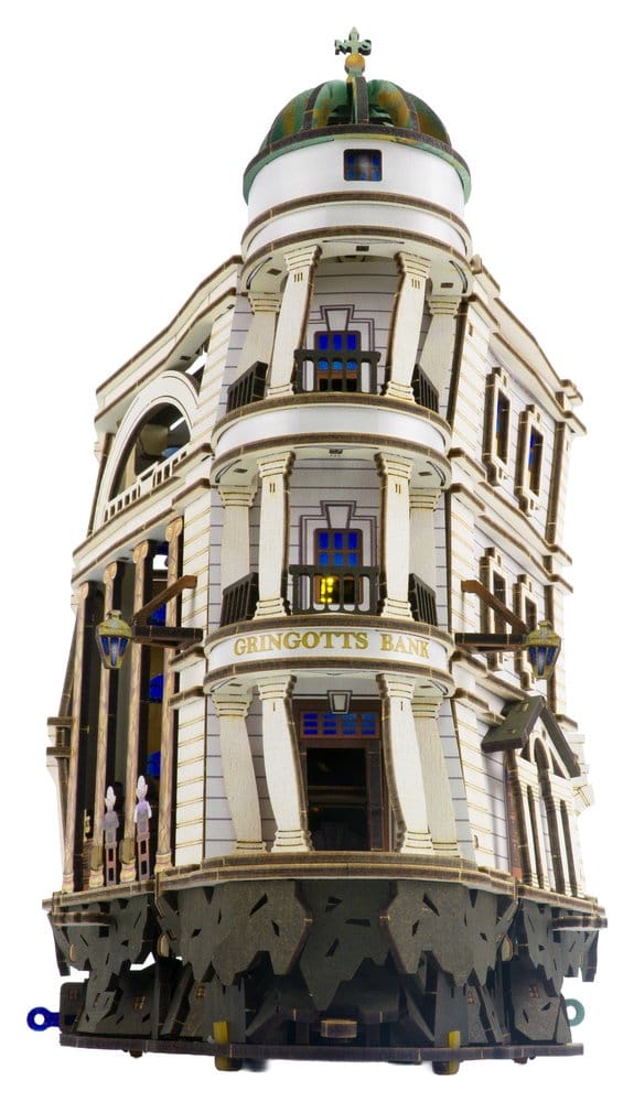 Harry Potter 3D Wooden Puzzle Gringotts Bank Marble Run