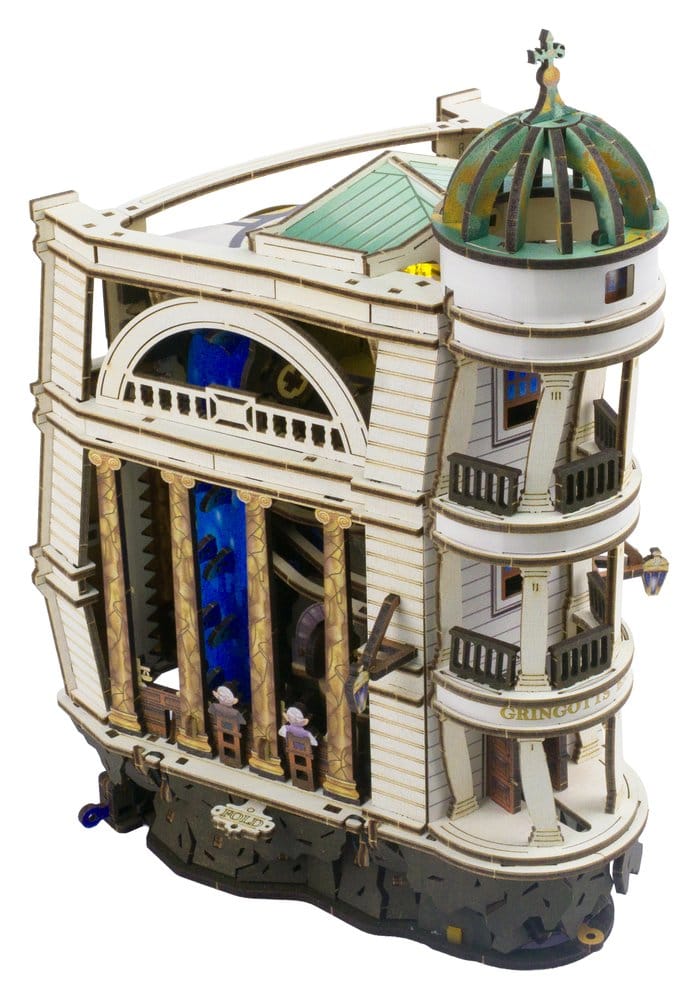 Harry Potter 3D Wooden Puzzle Gringotts Bank Marble Run