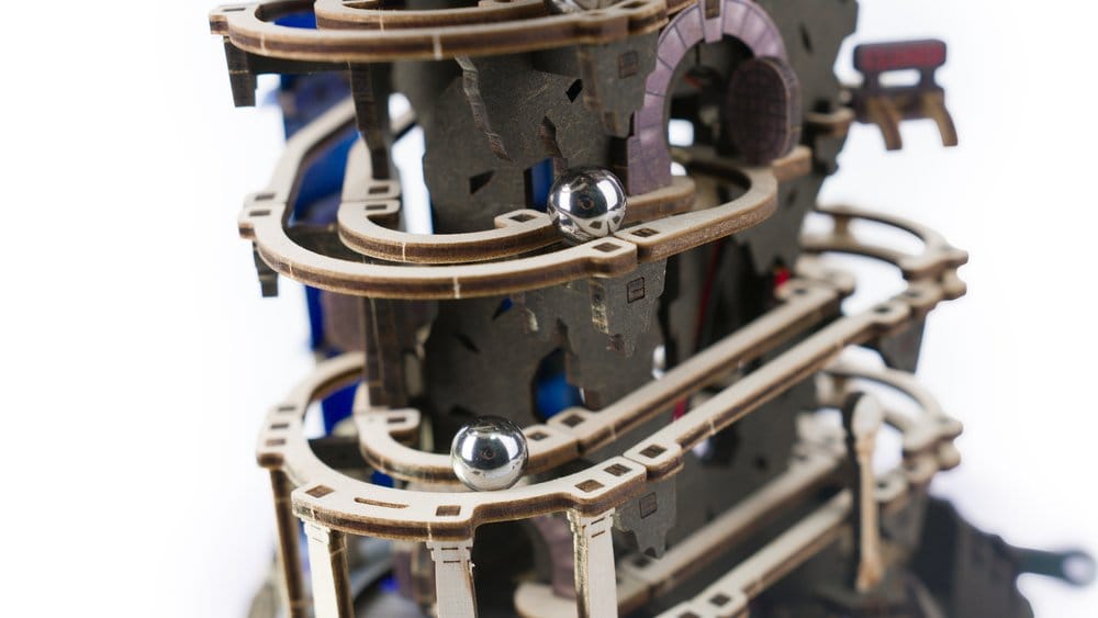 Harry Potter 3D Wooden Puzzle Gringotts Bank Marble Run