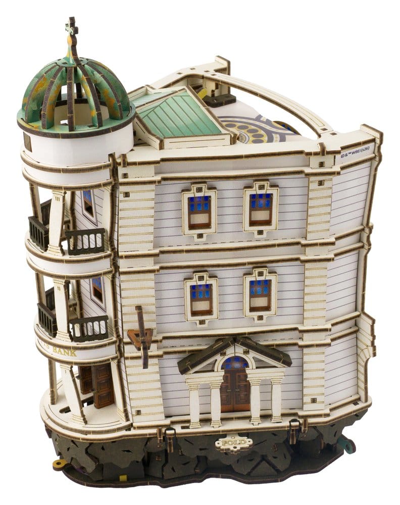 Harry Potter 3D Wooden Puzzle Gringotts Bank Marble Run