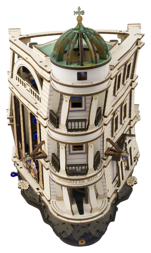 Harry Potter 3D Wooden Puzzle Gringotts Bank Marble Run