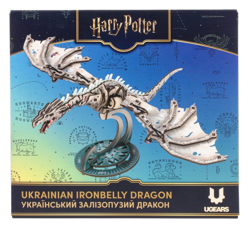 Harry Potter 3D Wooden Puzzle Ukrainian Ironbelly Dragon