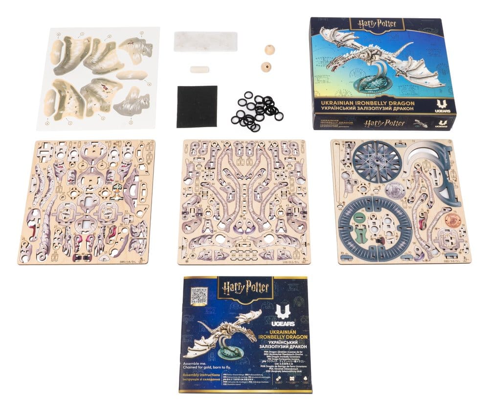Harry Potter 3D Wooden Puzzle Ukrainian Ironbelly Dragon