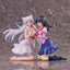 Nekomonogatari Monogatari Series PVC Statues Tsubasa Hanekawa Set (re-run) 19 cm