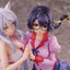Nekomonogatari Monogatari Series PVC Statues Tsubasa Hanekawa Set (re-run) 19 cm
