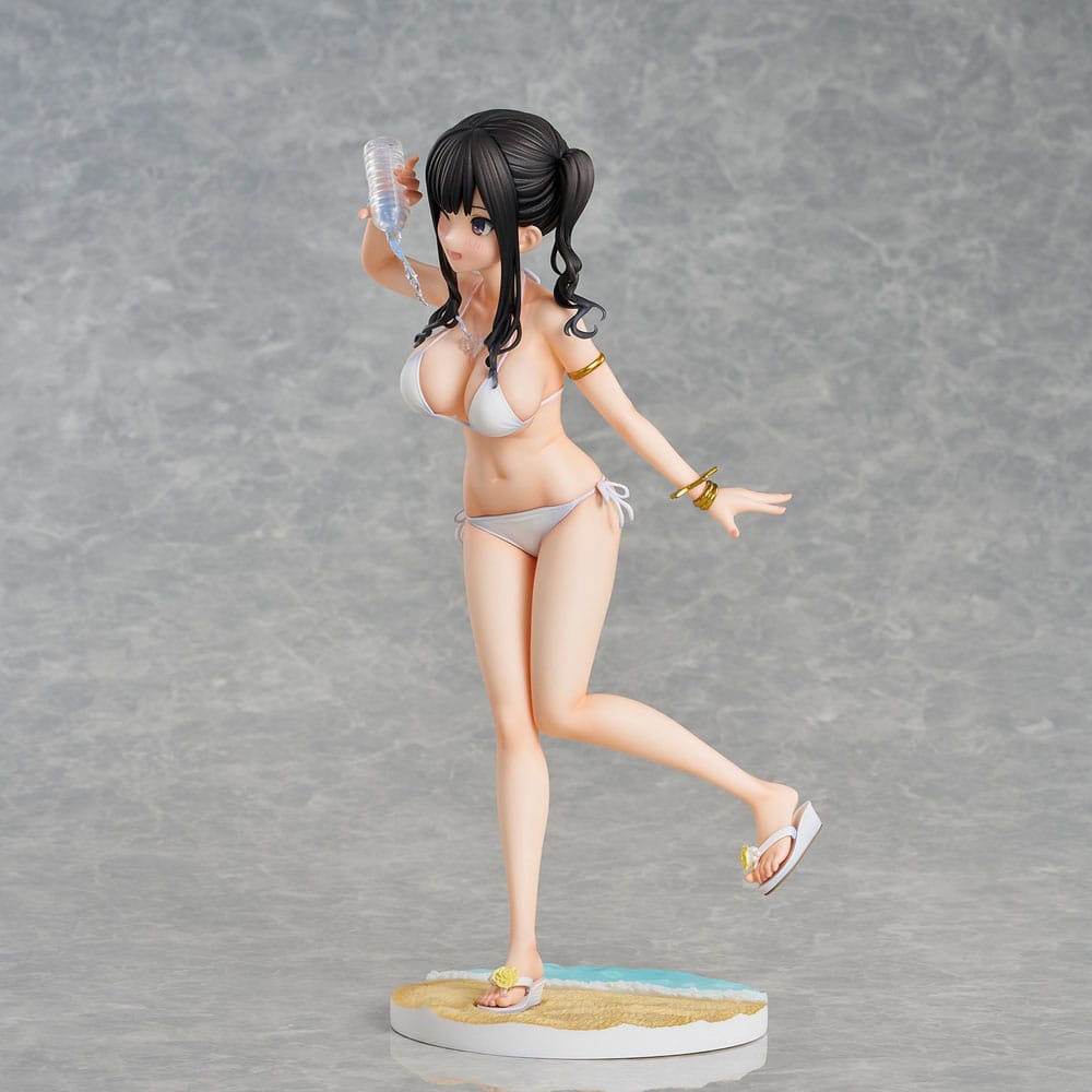 Original Illustration PVC Statue Kaede Illustration Miyuki Sasaki Summer Cloud White Bikini Ver. 25 cm