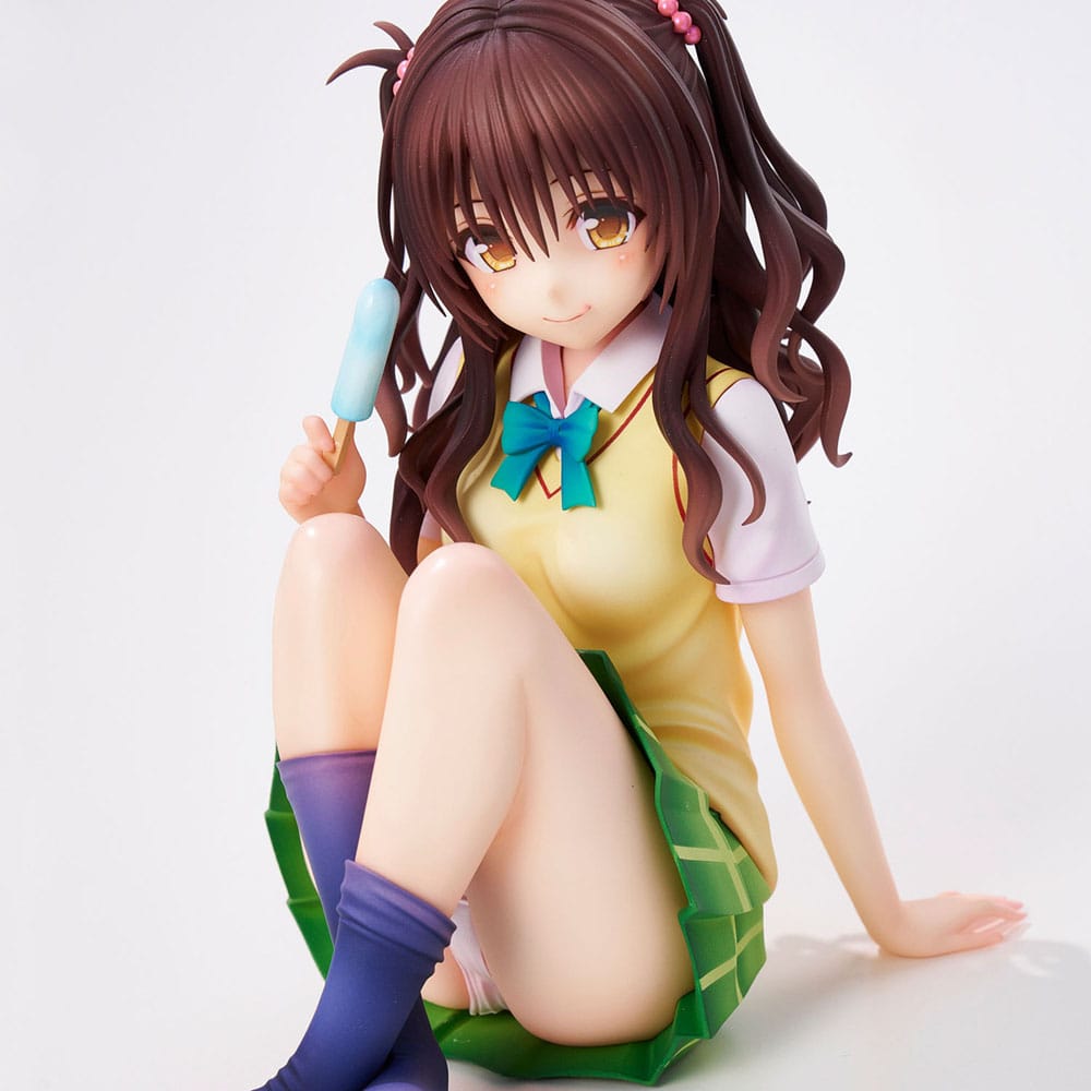 To Love-Ru Darkness School Uniform Series PVC Figure Mikan Yuki - High School Student Ver. 15 cm