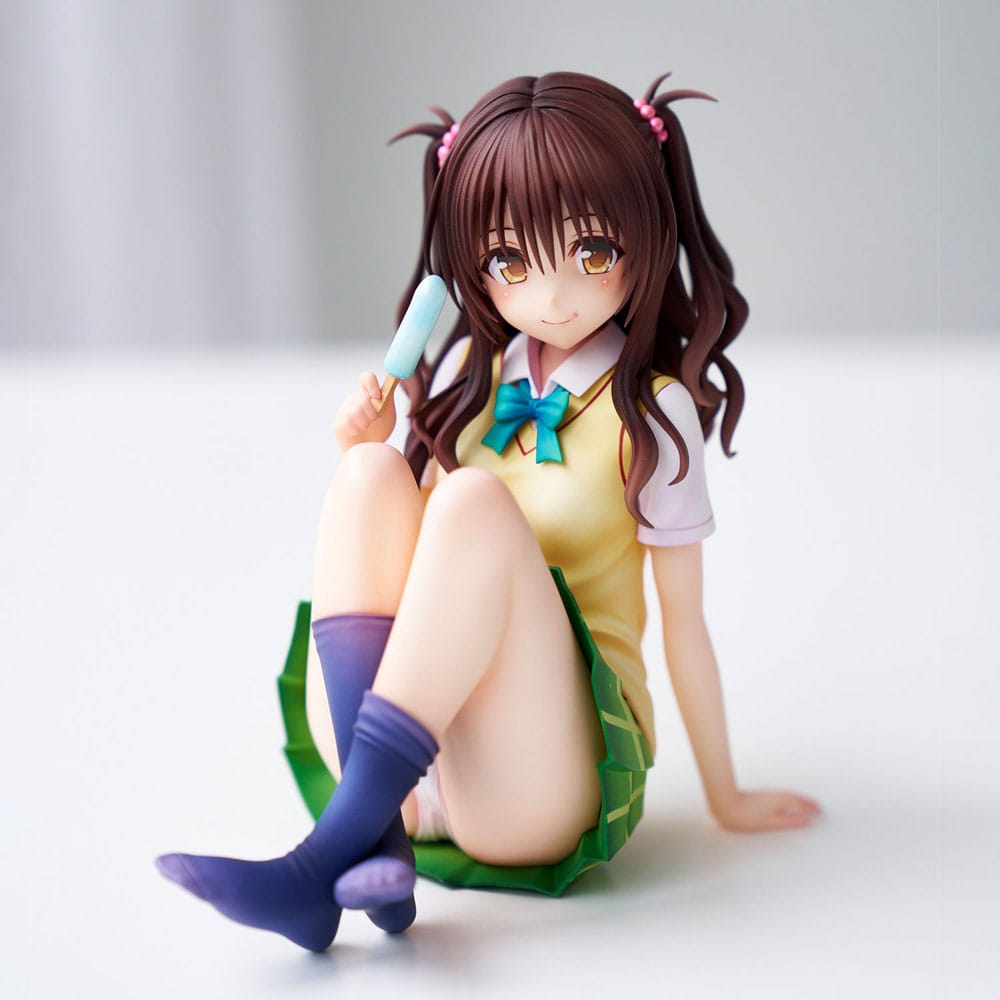 To Love-Ru Darkness School Uniform Series PVC Figure Mikan Yuki - High School Student Ver. 15 cm