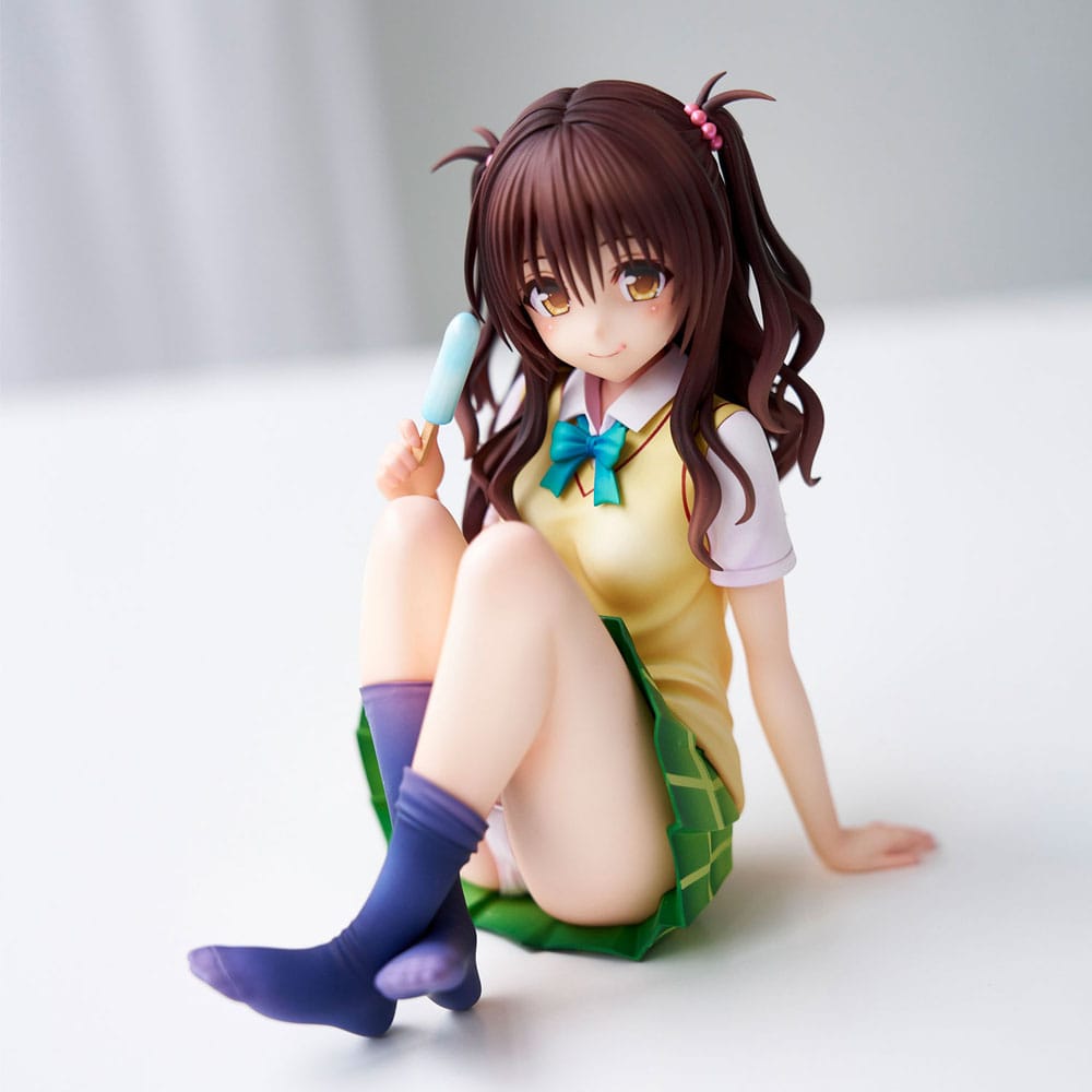 To Love-Ru Darkness School Uniform Series PVC Figure Mikan Yuki - High School Student Ver. 15 cm