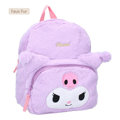 Sanrio Backpack Kuromil Fluffy Festival Purple 26 cm