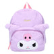 Sanrio Backpack Kuromil Fluffy Festival Purple 26 cm