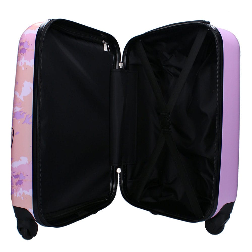 Lilo & Stitch Trolley Suitcase Ohana Forever pink 46 cm