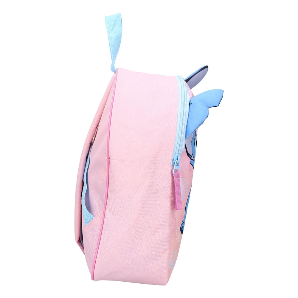 Lilo & Stitch Backpack Fluffy Friends Pink 32 cm