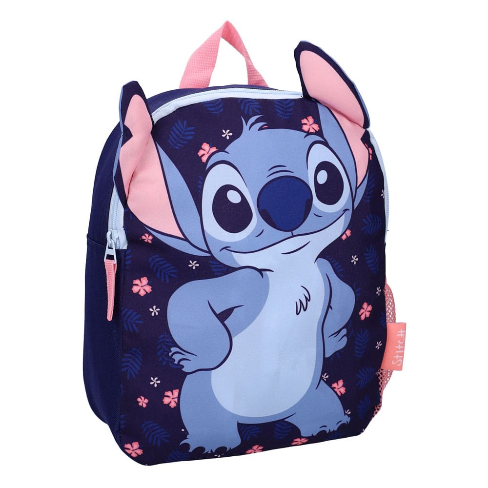 Lilo & Stitch Backpack Fluffy Friends Black 32 cm