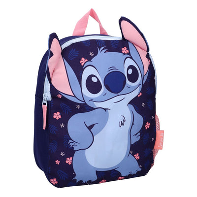 Lilo & Stitch Backpack Fluffy Friends Black 32 cm