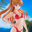 Rebuild of Evangelion Pop Up Parade Beach Queens Asuka Shikinami Langley (Bikini Style) L Size 23 cm